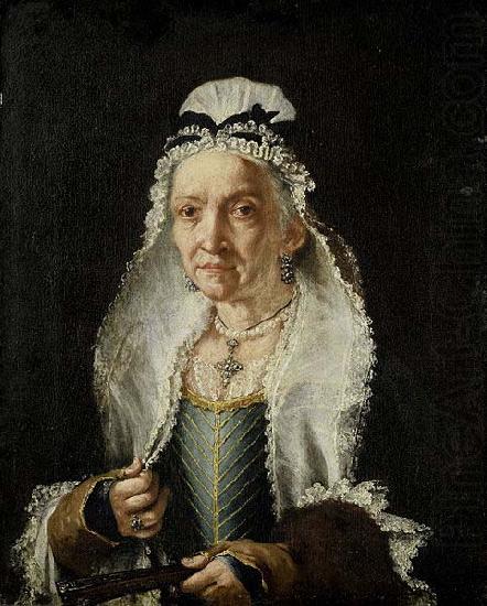 Circle of Fra Galgario Portrait of an Old Lady china oil painting image